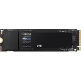 Samsung 990 EVO 2TB PCIe® 4.0 x4/5.0x2, NVMe2.0 (tot 5000 MB/s) NVMe M.2 (2280) Interne SSD (SSD) (MZ-V9E2T0BW)