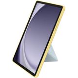 Samsung Book Cover Flip Case voor Galaxy Tab A9+, met standfunctie en twee displays, blauw