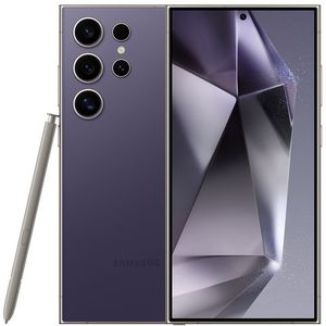 Samsung - Galaxy S24 Ultra 5G - Titanium Zwart 256 GB Paars