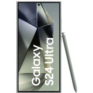 Samsung - Galaxy S24 Ultra 5G - Titanium Zwart 256 GB Grijs