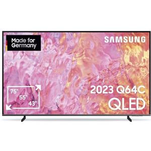 Samsung GQ75Q64CAUXZG TV 190.5 cm (75"") 4K Ultra HD Smart TV Wi-Fi Black