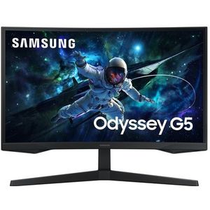 Samsung - 27 Inch Curved Monitor - QHD - 165Hz - 1ms - HDMI - DisplayPort