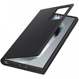 Samsung Galaxy S24 Ultra Smart View Book Case Zwart