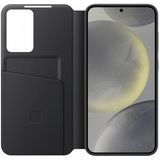 Samsung Smart View Wallet EF-ZS926 Galaxy S24+ beschermhoes met kaartenvak en venster, zwart