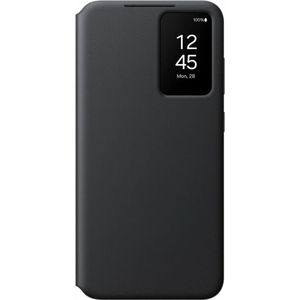 Samsung Smart View Wallet EF-ZS926 Galaxy S24+ beschermhoes met kaartenvak en venster, zwart