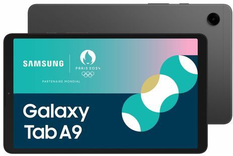 Samsung - Galaxy Tab A9 - Tablet - Graphite - 4G - 128GB