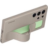 Samsung Standing Grip Backcover Samsung Galaxy S24 Ultra Taupe Met Standfunctie
