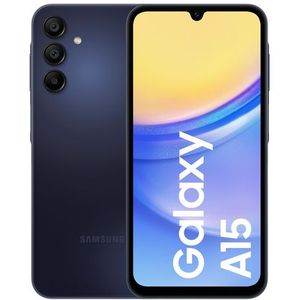 Samsung Galaxy A15 - Blue Black 4 of minder GB Blauw