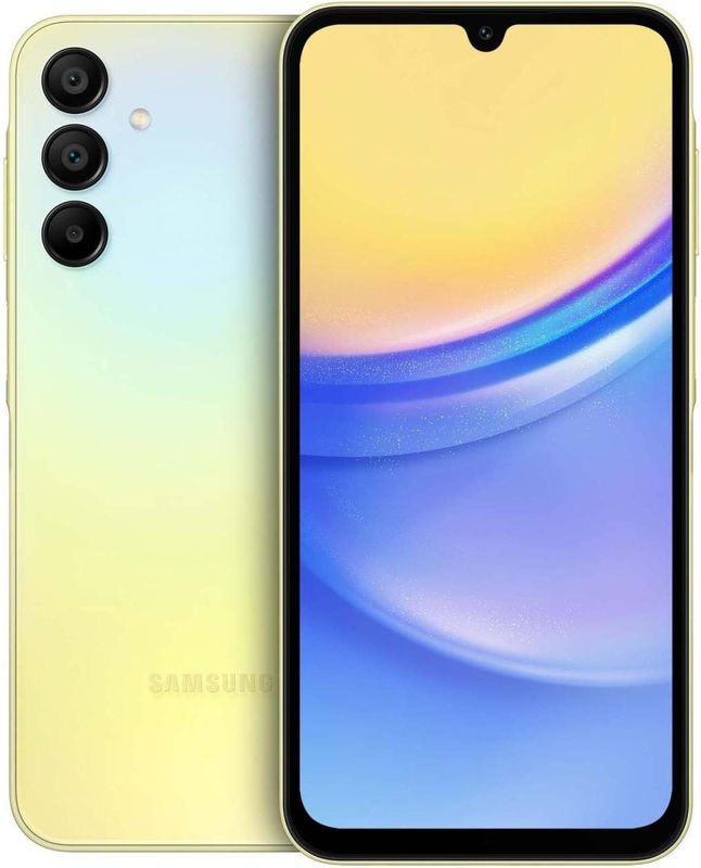 Samsung Galaxy A15 - Blue Black 128 GB Geel