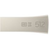 Samsung - USB BAR Plus - 512GB - Zilver - Metalen Behuizing