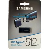 Samsung - MUF-512DA - USB Flash Drive - Blauw - 512 GB - USB Type-C 3.2 Gen 1