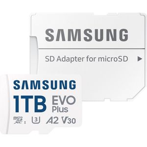 Samsung EVO Plus Micro SD Kaart Inclusief SD Adapter MB/ 1TB