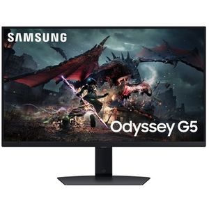 Samsung - Odyssey G5 G50D - Computer Monitor - 68,6 Cm - 2560 X 1440 Pixels - Quad HD - LED - Zwart