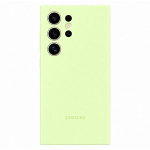 Origineel Samsung Galaxy S24 Ultra Hoesje Silicone Case Groen