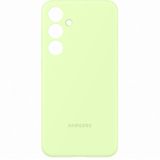 Samsung EF-PS926 Galaxy S24+ hoes, siliconen, krasbestendig, slank design, lichtgroen