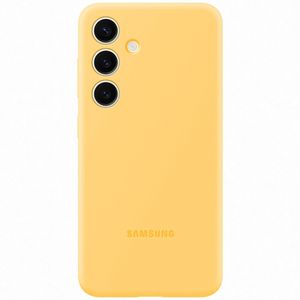 Samsung Galaxy S24 Siliconen Case Geel