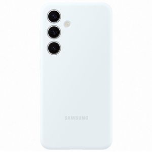Samsung EF-PS921 Galaxy S24 siliconen beschermhoes voor smartphone, krasbestendig, slank design, wit