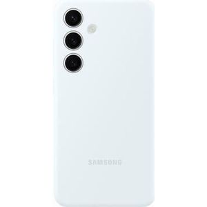 Samsung Silicone Case Geschikt voor Samsung Galaxy S24 White