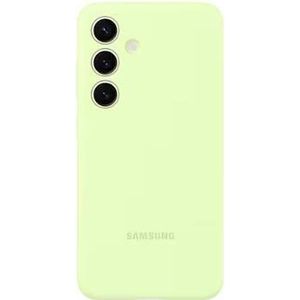 Samsung Silicone Case Geschikt voor Samsung Galaxy S24 Light Green