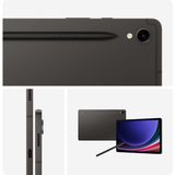 Samsung - Galaxy Tab S9 - Tablet - Grafiet - 256 GB - 12 GB RAM