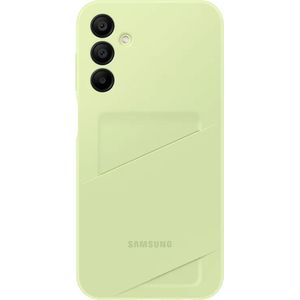 Samsung Hoesje geschikt voor Galaxy A15 / A15 5G - Card Slot Case - Lime