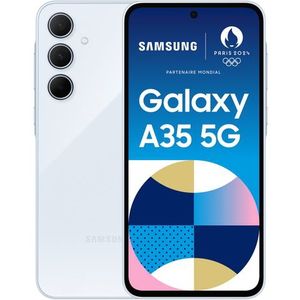 Samsung Galaxy A35 5G 16,8 cm 6.6" Hybride Dual SIM Android 14 USB Type-C 5000 mAh 256 GB Blauw
