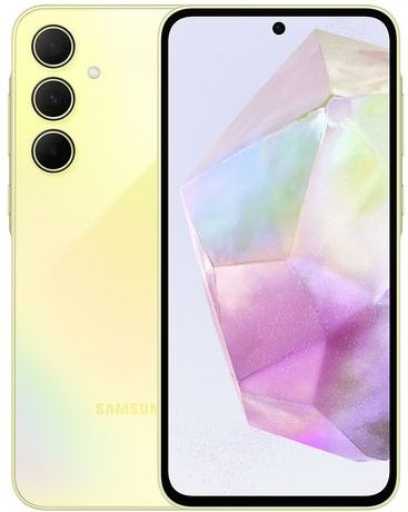 Samsung Galaxy A35 5G 16,8 cm 6.6" Hybride Dual SIM Android 14 USB Type-C 5000 mAh 128 GB Geel