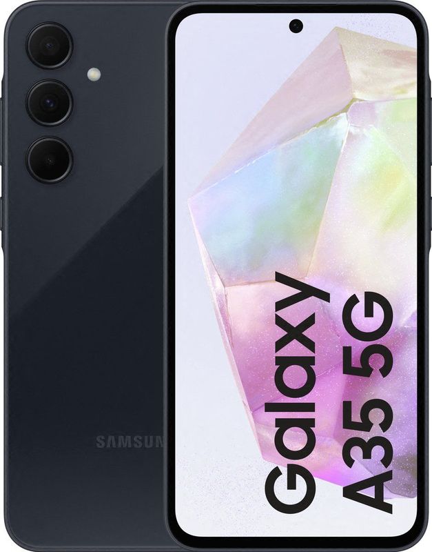 Samsung Galaxy A35 SM-A356B Smartphone, 6,6“, 8 GB RAM, 256 GB, marineblauw