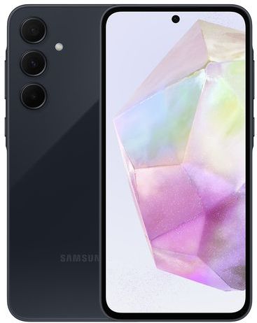 Samsung Galaxy A35 5G 16,8 cm 6.6" Hybride Dual SIM Android 14 USB Type-C 5000 mAh 128 GB Donkerblauw