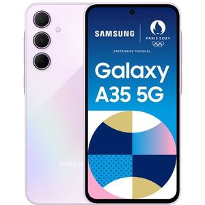 Samsung Galaxy A35 5G 16,8 cm 6.6" Hybride Dual SIM Android 14 USB Type-C 5000 mAh 256 GB Paars