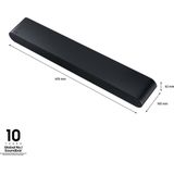 Samsung HW-S60D Zwart 5.0 kanalen