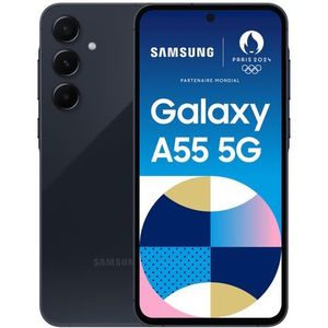 Samsung - A55 - Mobiele Telefoon - Navy 256 GB Donkerblauw