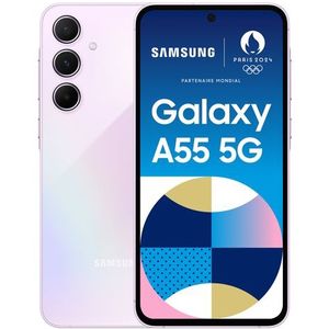 Samsung - A55 - Mobiele Telefoon - Navy 256 GB Paars