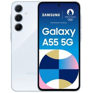 Samsung - A55 - Mobiele Telefoon - Navy 128 GB Wit