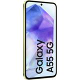 Samsung - A55 - Mobiele Telefoon - Navy 256 GB Geel