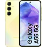 Samsung - A55 - Mobiele Telefoon - Navy 256 GB Geel
