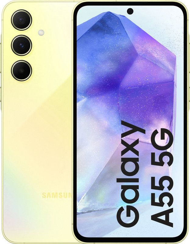 Samsung SM-A556B Galaxy A55 5G Dual-SIM, 8 GB, 256 GB, Awesome Lemon EU