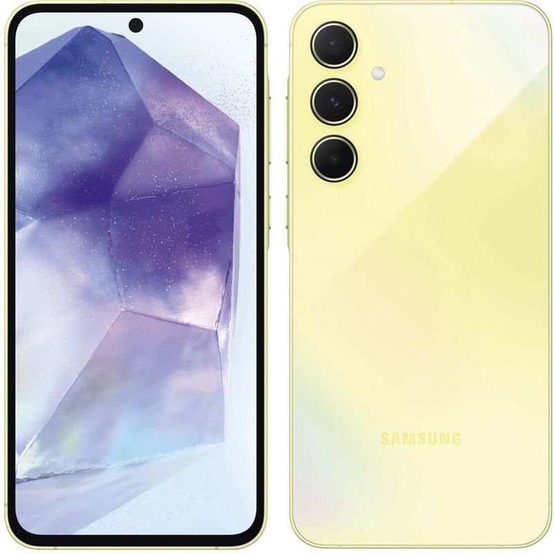 Samsung Galaxy A55 5G - 256GB - Awesome Lemon
