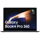 Samsung Galaxy Book4 Pro 360 Intel Core Ultra 7 155H Laptop 40,6 cm (16") Touchscreen WQXGA+ 16 GB LPDDR5x-SDRAM 1 TB SSD Wi-Fi 6E (802.11ax) Windows 11 Home Grijs