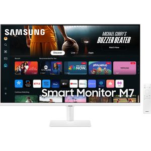Samsung Smart LS32DM703UUXEN 4K Smart Monitor Apple AirPlay Tizen Wi Fi BluetoothInch