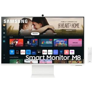 Samsung - Smart M8 - 4K Monitor - 32 Inch - Tizen - Apple AirPlay - Wi-Fi
