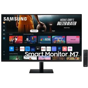 Samsung - LS32DM700UUXEN Monitor - 32 Inch - Smart M70D - Zwart