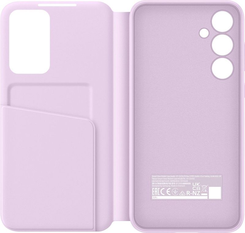 Samsung Smart View Wallet Case - Galaxy A55 5G - Lavendel