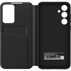 Smart view wallet case voor Galaxy A55 - Zwart