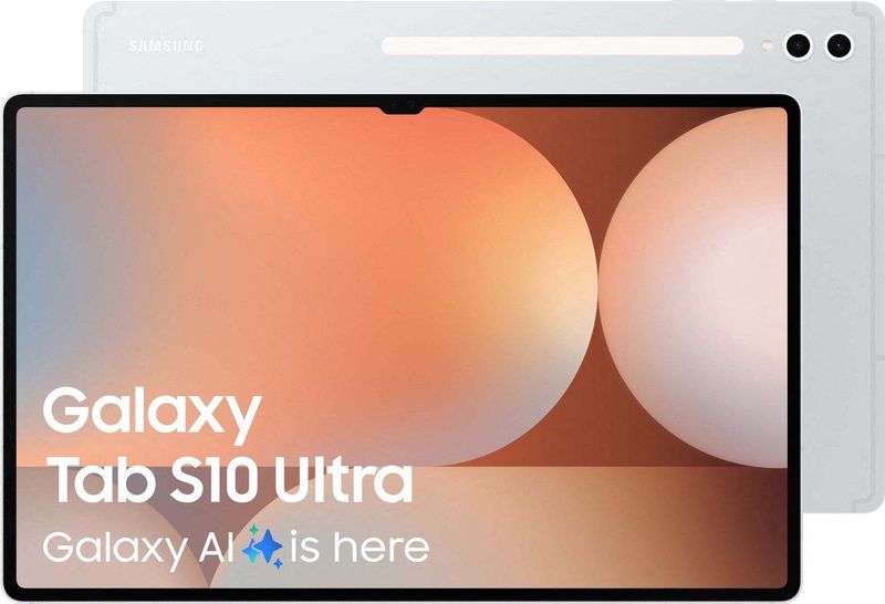 Samsung Galaxy Tab S10 Ultra - WiFi - 12/256GB - Platinum Silver