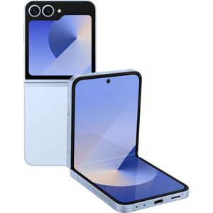 Samsung F741 Galaxy Z Flip6 Blau | Smartphone | 12 GB RAM | 512 GB Speicher | LPDDR5X | FHD+ | Super AMOLED | 425 Ppi | NFC | Dual-SIM | 4.224 MHz
