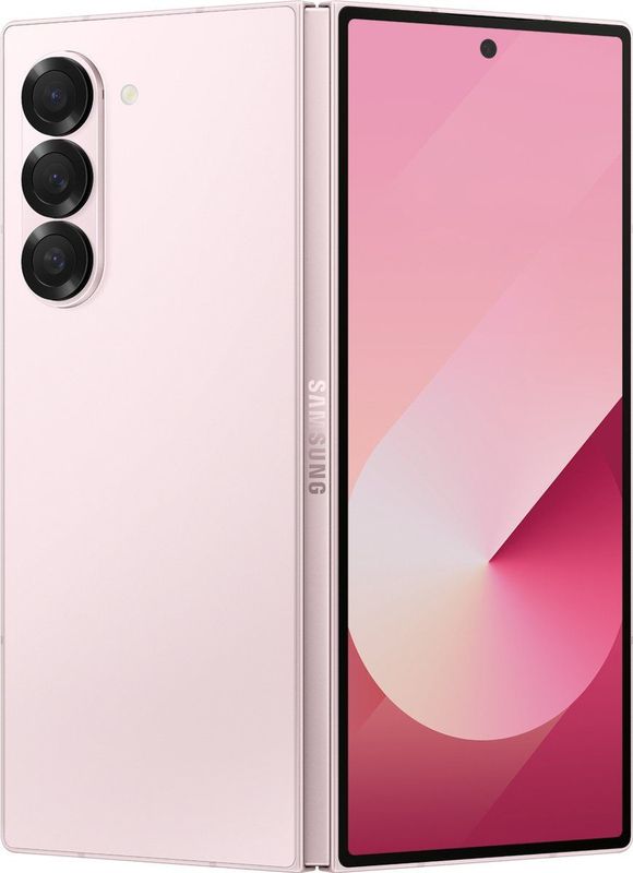 Samsung Galaxy Z Fold6 (256 GB, Roze, 7.60", SIM + eSIM, 50 Mpx, 5G), Smartphone, Roze