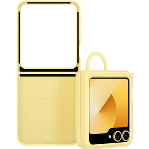 Samsung Galaxy Z Flip6 hoesje Silicone Case Geel