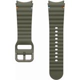 Originele Watch7 Sport Band voor de Samsung Galaxy Watch 4 / 5 / 6 / 7 (20 mm) - S/M - Khaki