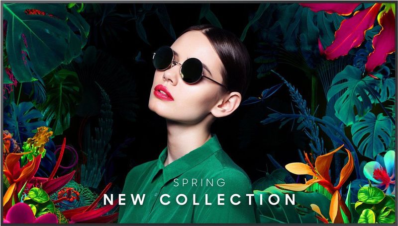 Samsung - QMC Standalone Signage - Public Display - 98 inch